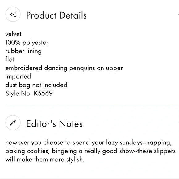 Kate Spade Jolie Penguin Slippers Size 6 Blue Velvet Rhinestones - Picture 5 of 5